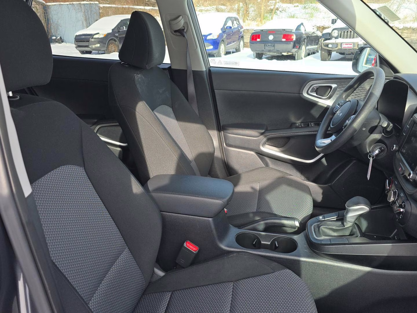 2023 Gravity Gray Kia Soul LX FWD Hatchback