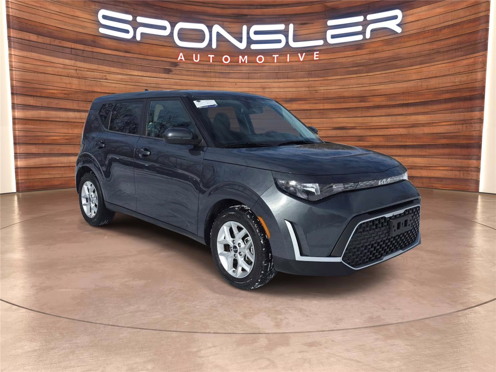 2023 Gravity Gray Kia Soul LX FWD Hatchback