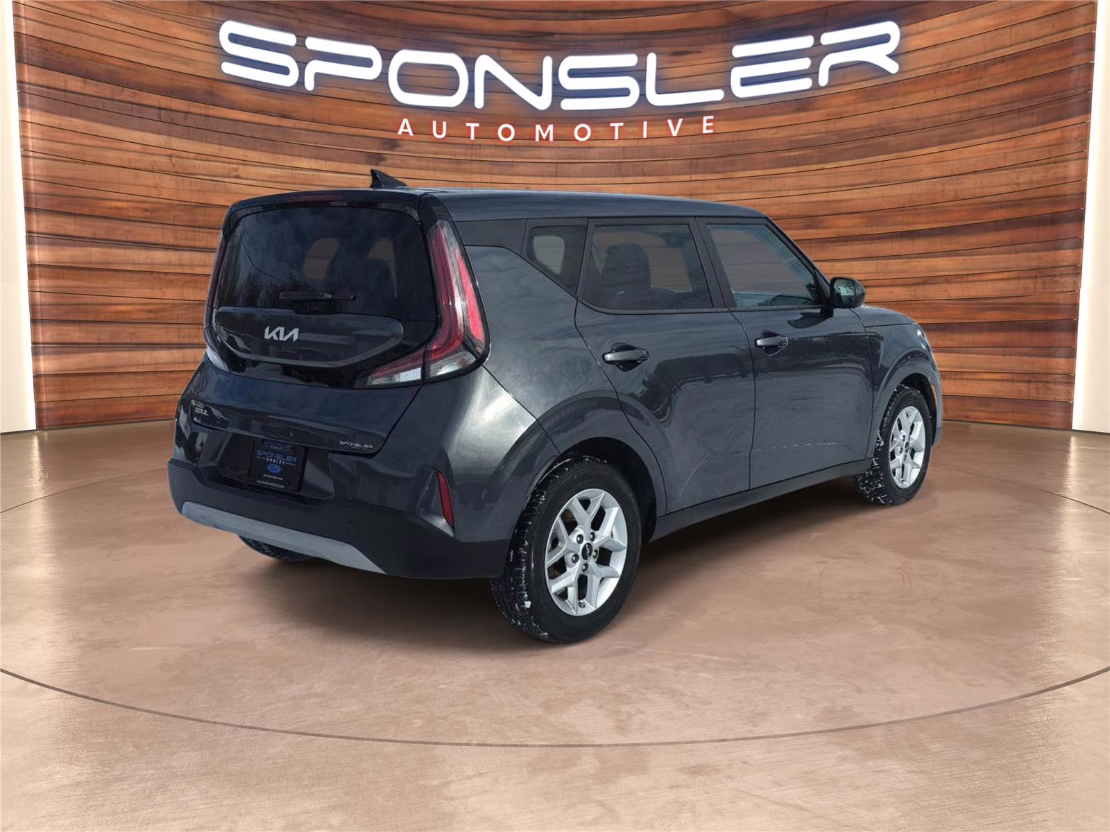 2023 Gravity Gray Kia Soul LX FWD Hatchback