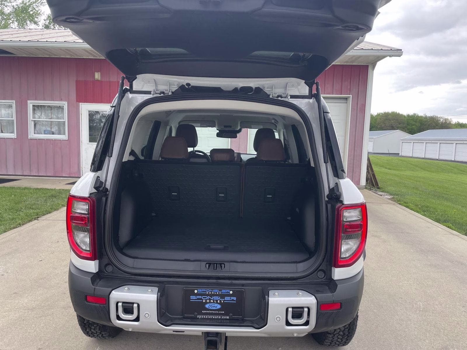 2025 Oxford White Ford Bronco Sport Outer Banks 4X4 SUV