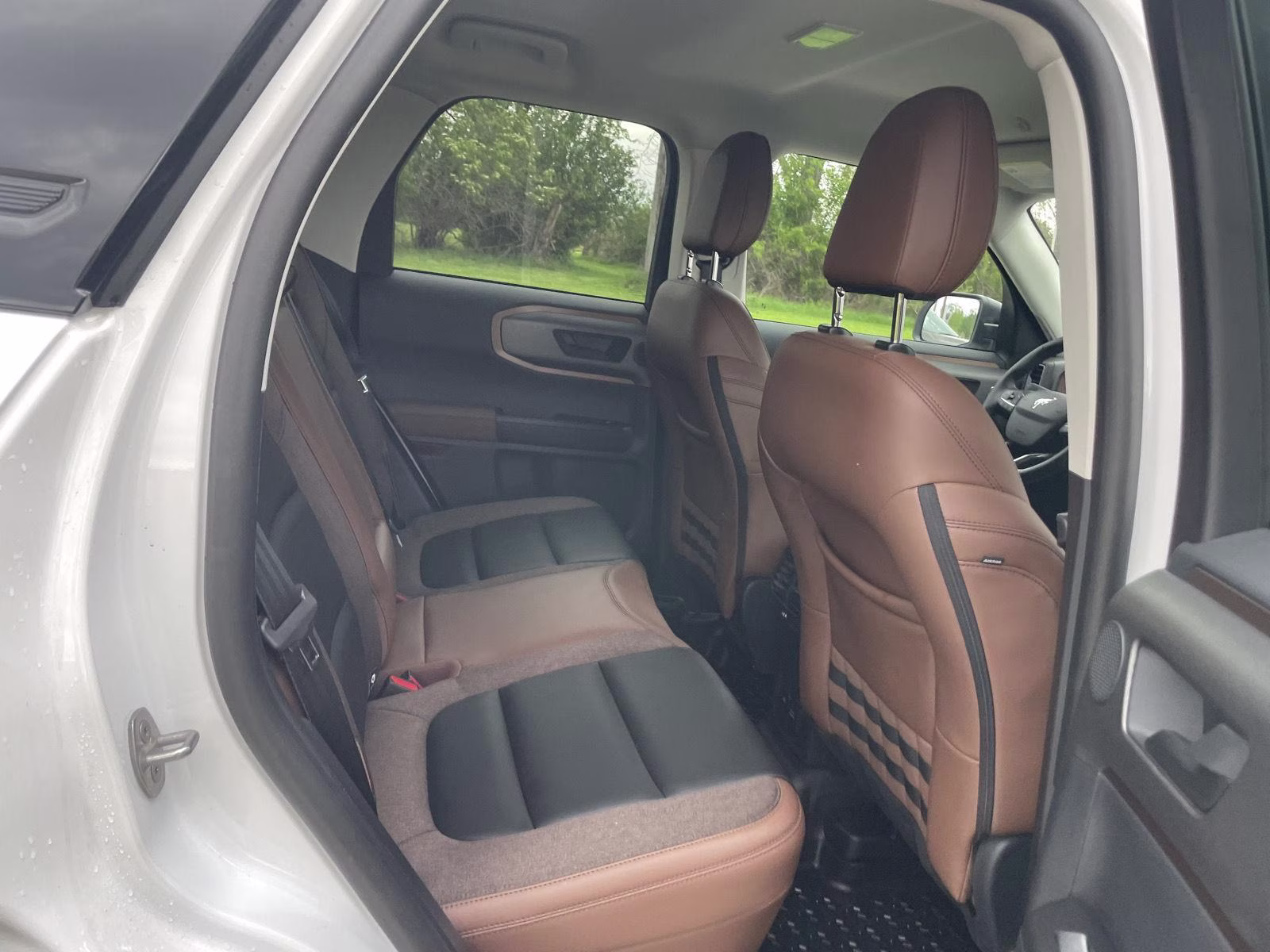 2025 Oxford White Ford Bronco Sport Outer Banks 4X4 SUV