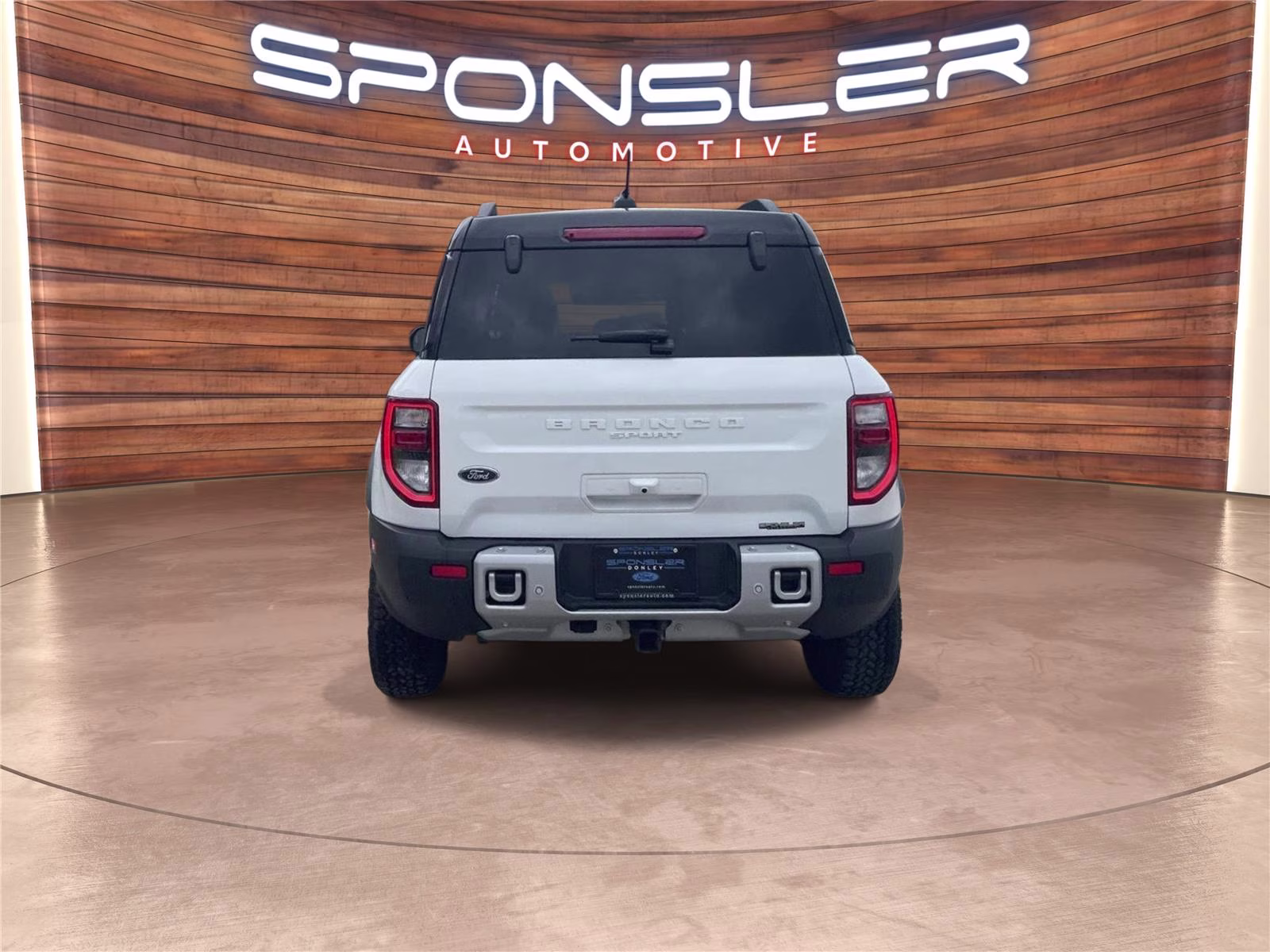 2025 Oxford White Ford Bronco Sport Outer Banks 4X4 SUV