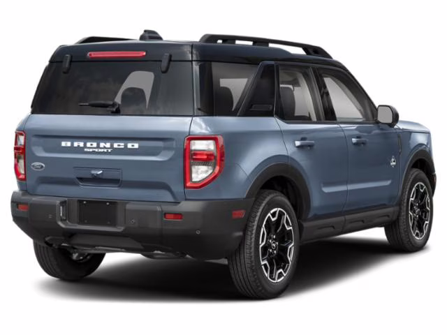 2025 AZURE GRAY Ford BRONCO SPORT OU Outer Banks 4X4 Crossover