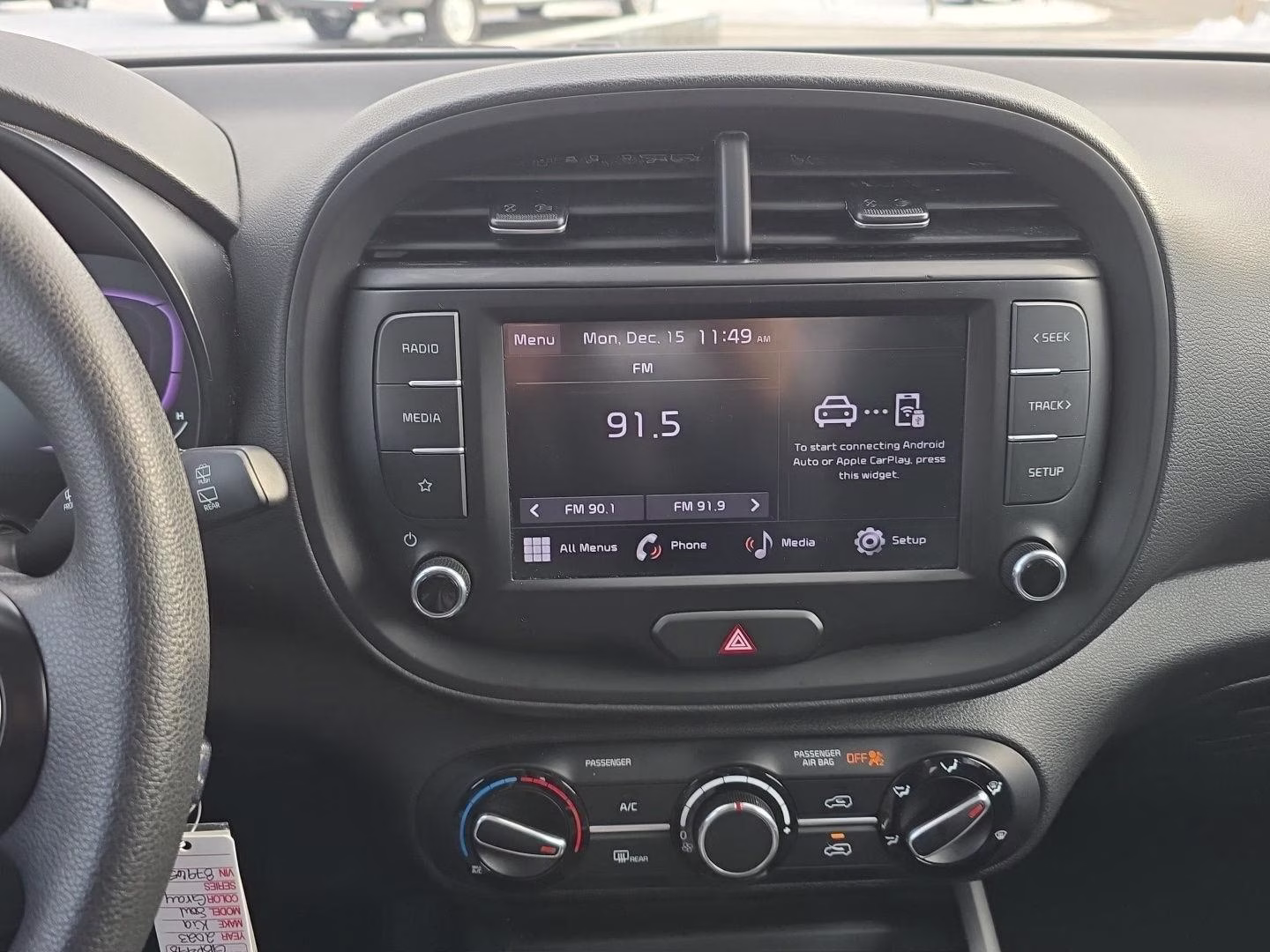 2023 Gravity Gray Kia Soul LX FWD Hatchback