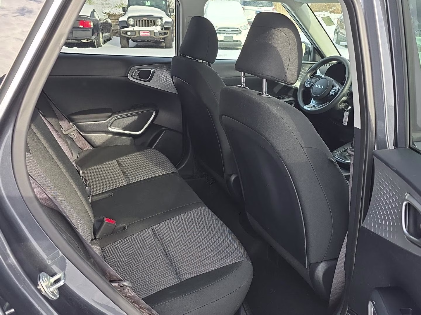 2023 Gravity Gray Kia Soul LX FWD Hatchback