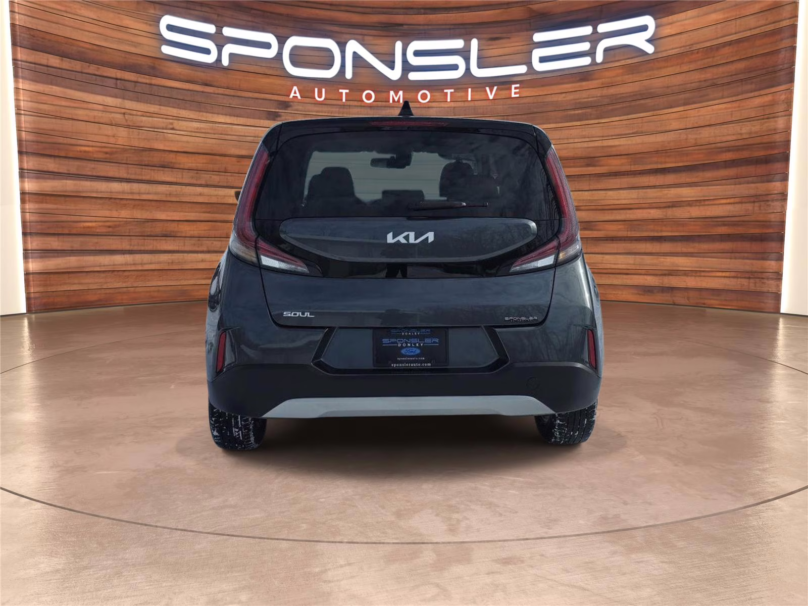 2023 Gravity Gray Kia Soul LX FWD Hatchback