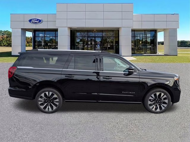 2025 Black Metallic Ford Expedition Max Platinum 4X4 SUV