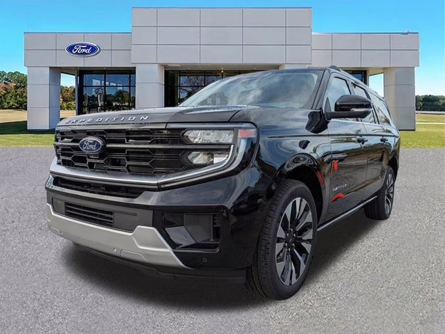 2025 Black Metallic Ford Expedition Max Platinum 4X4 SUV
