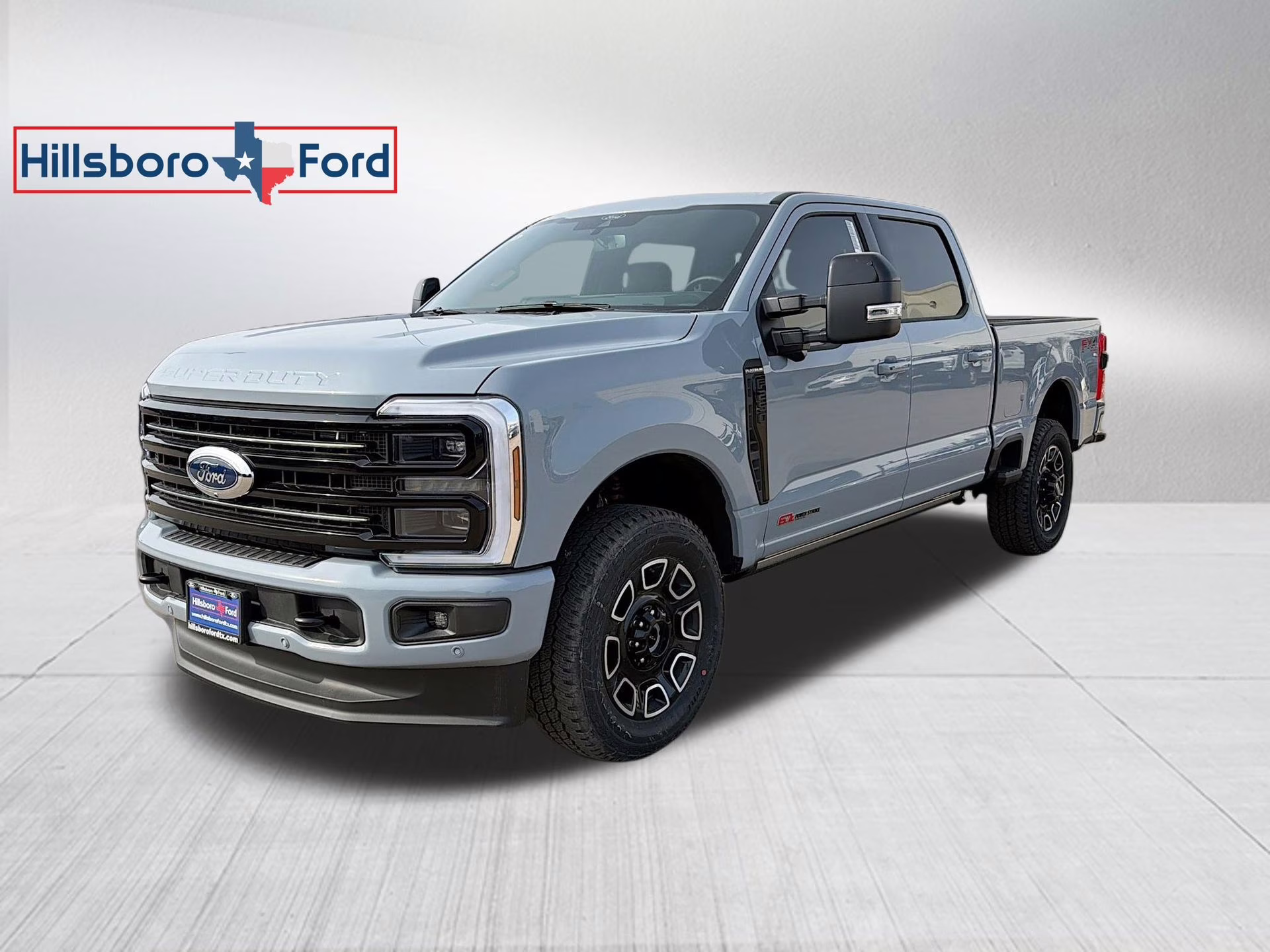2026 Glacier Gray Metallic Tri-Coat Ford Super Duty F-250 SRW Platinum 4X4 Truck