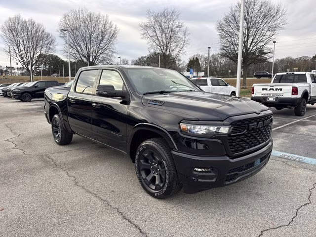 2026 Diamond Black Crystal Pearlcoat Ram 1500 Big Horn RWD Truck