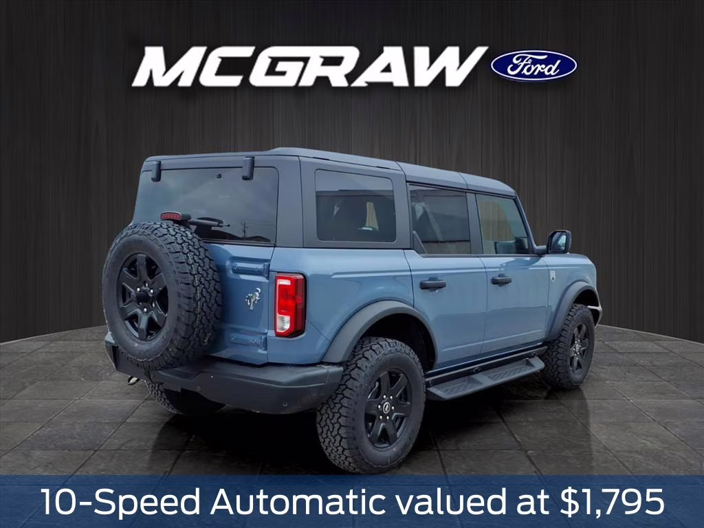 2025 Azure Gray Metallic Ford Bronco Big Bend 4X4 SUV