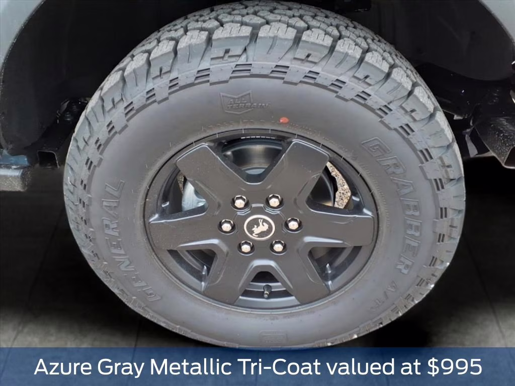 2025 Azure Gray Metallic Ford Bronco Big Bend 4X4 SUV