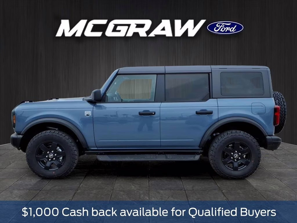 2025 Azure Gray Metallic Ford Bronco Big Bend 4X4 SUV