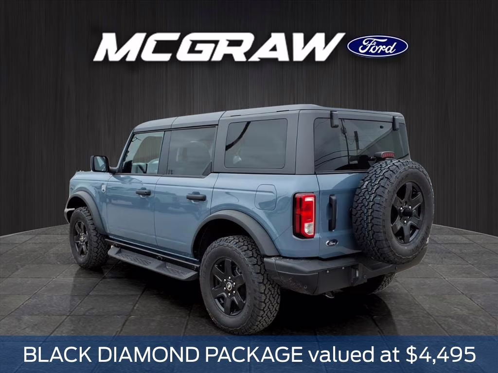 2025 Azure Gray Metallic Ford Bronco Big Bend 4X4 SUV