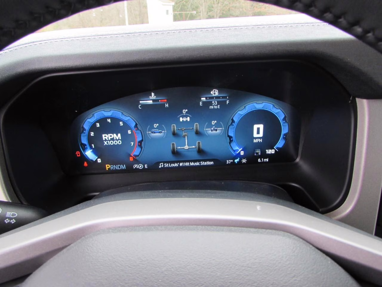 2025 Azure Gray Metallic Tri-Coat Ford Bronco Outer Banks 4X4 SUV