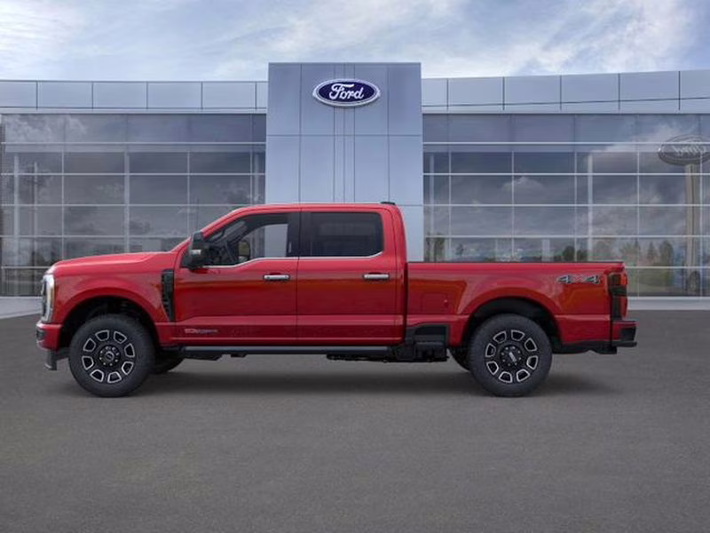 2026 Ruby Red Metallic Tinted Clearcoat Ford Super Duty F-250 SRW Platinum 4X4 Truck