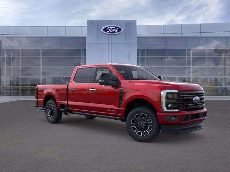2026 Ruby Red Metallic Tinted Clearcoat Ford Super Duty F-250 SRW Platinum 4X4 Truck