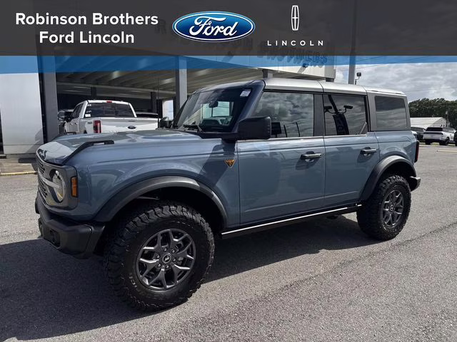 2025 Azure Gray Metallic Ford Bronco Badlands 4X4 SUV