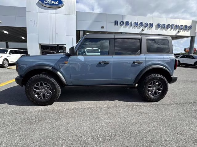 2025 Azure Gray Metallic Ford Bronco Badlands 4X4 SUV