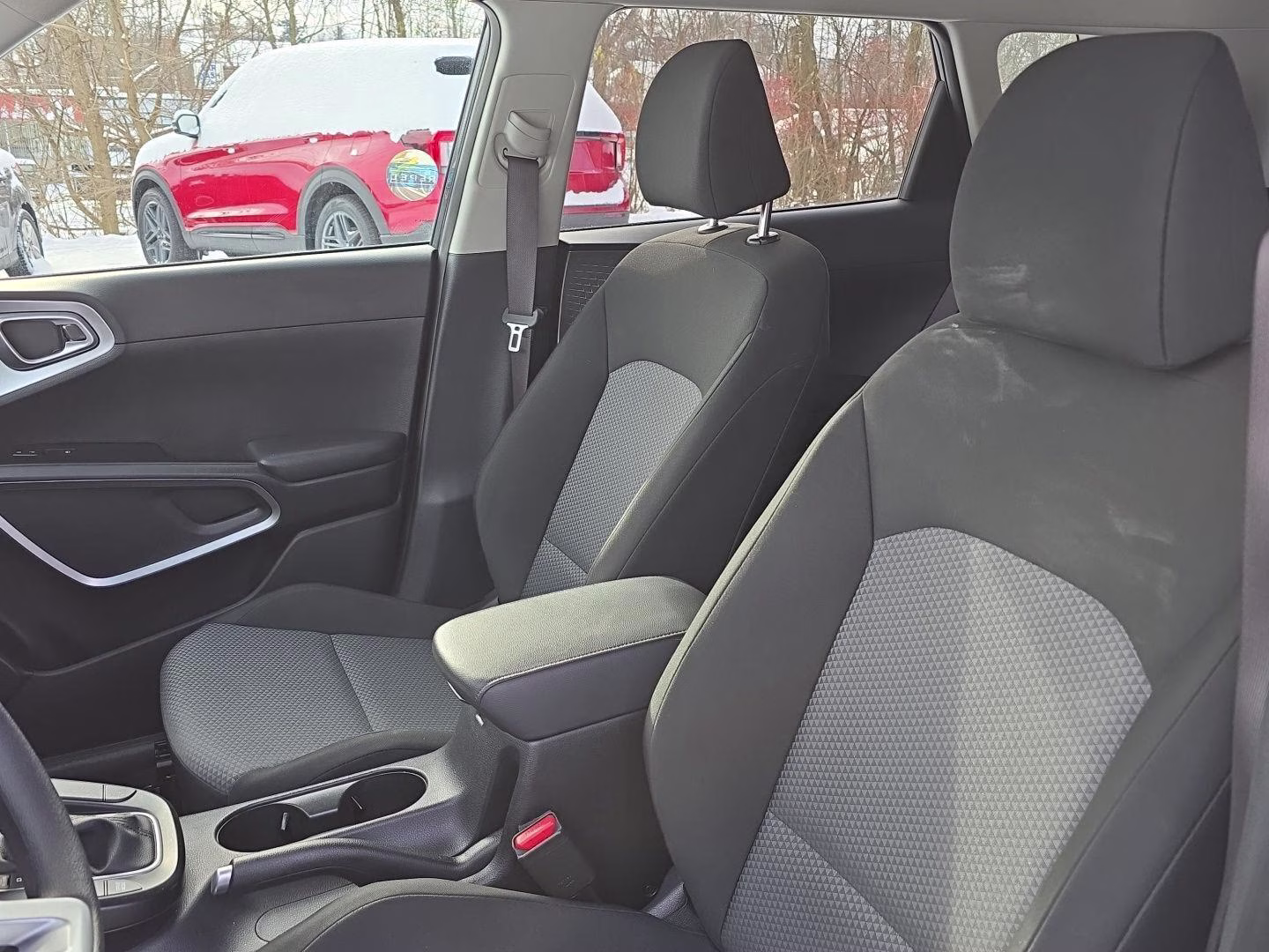 2023 Gravity Gray Kia Soul LX FWD Hatchback