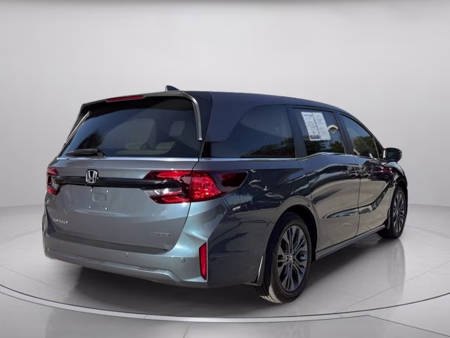 2025 Modern Steel Metallic Honda Odyssey Touring FWD Van