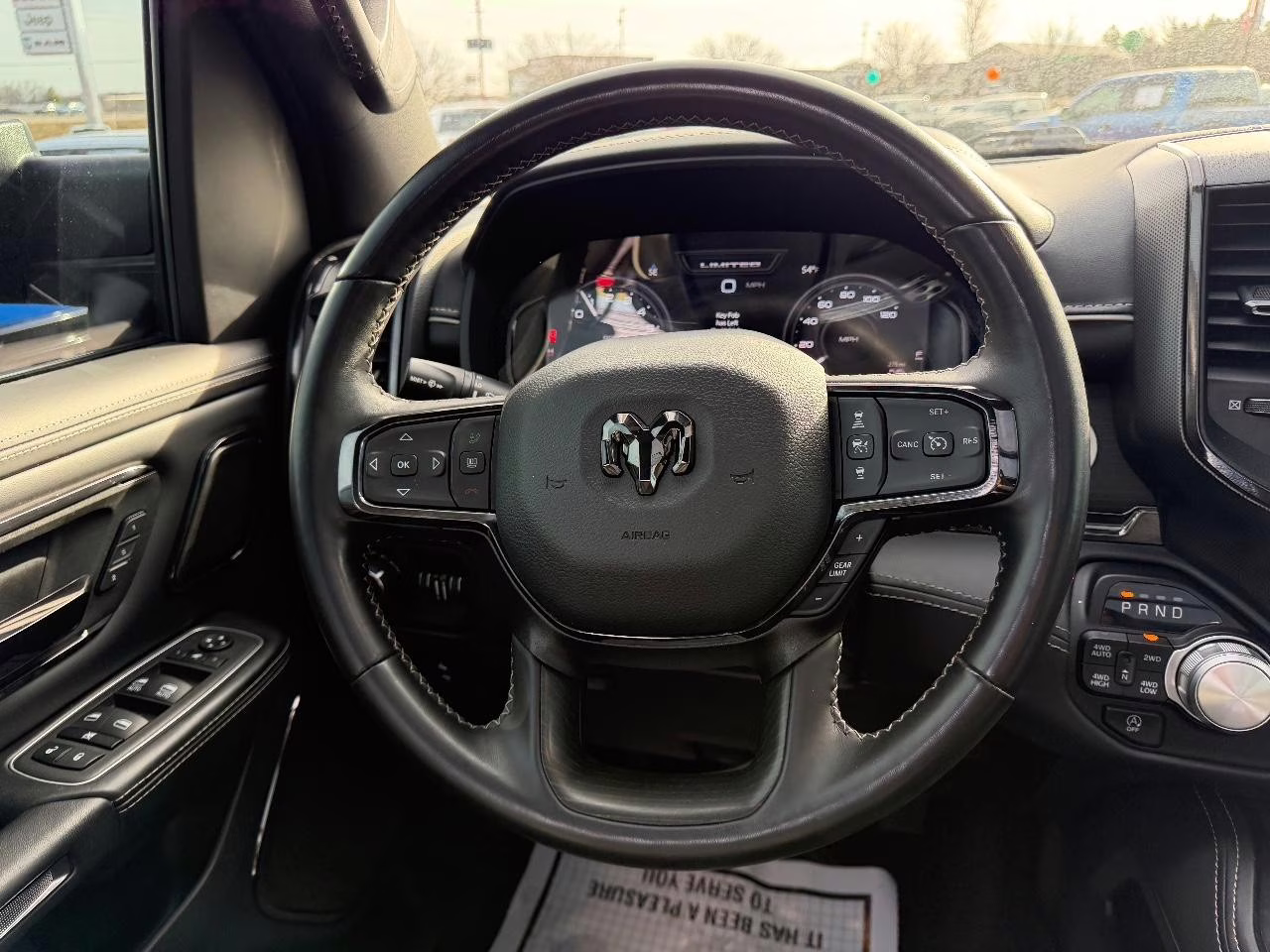 2023 Diamond Black Crystal Pearlcoat Ram 1500 Limited 4X4 Truck