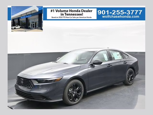 2025 Meteorite Gray Metallic Honda Accord SE FWD Sedan