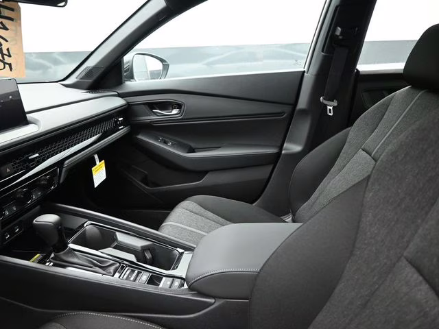 2025 Platinum White Pearl Honda Accord Hybrid Sport FWD Sedan