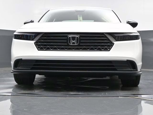 2025 Platinum White Pearl Honda Accord Hybrid Sport FWD Sedan
