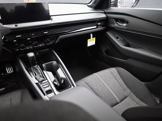 2025 Radiant Red Metallic Honda Accord Hybrid Sport FWD Sedan
