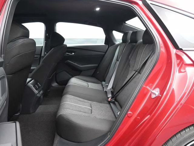 2025 Radiant Red Metallic Honda Accord Hybrid Sport FWD Sedan