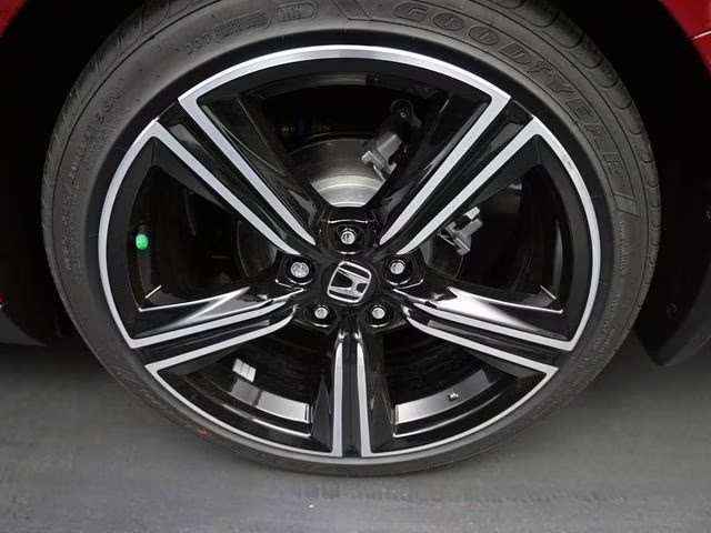 2025 Radiant Red Metallic Honda Accord Hybrid Sport FWD Sedan