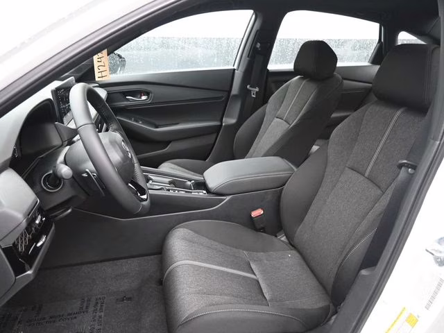 2025 Platinum White Pearl Honda Accord Hybrid Sport FWD Sedan