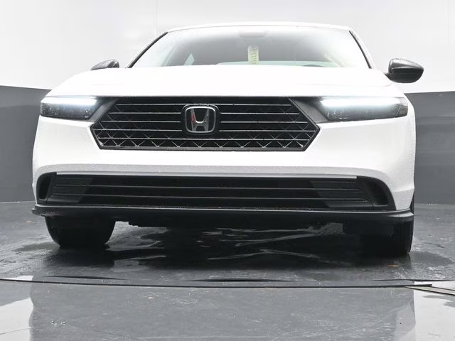 2025 Platinum White Pearl Honda Accord Hybrid Sport FWD Sedan
