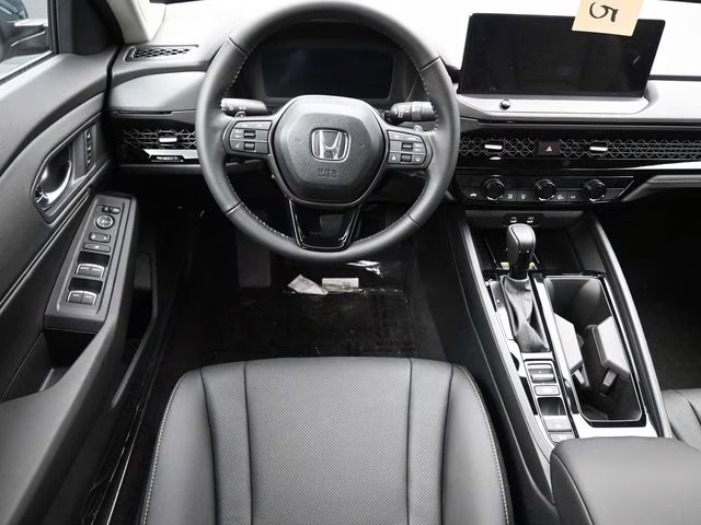 2025 Canyon River Blue Metallic Honda Accord Hybrid EX-L FWD Sedan