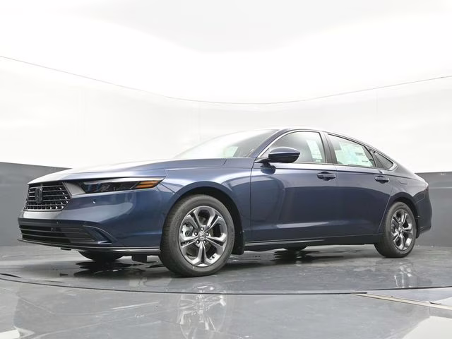 2025 Canyon River Blue Metallic Honda Accord Hybrid EX-L FWD Sedan