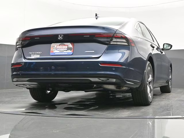 2025 Canyon River Blue Metallic Honda Accord Hybrid EX-L FWD Sedan