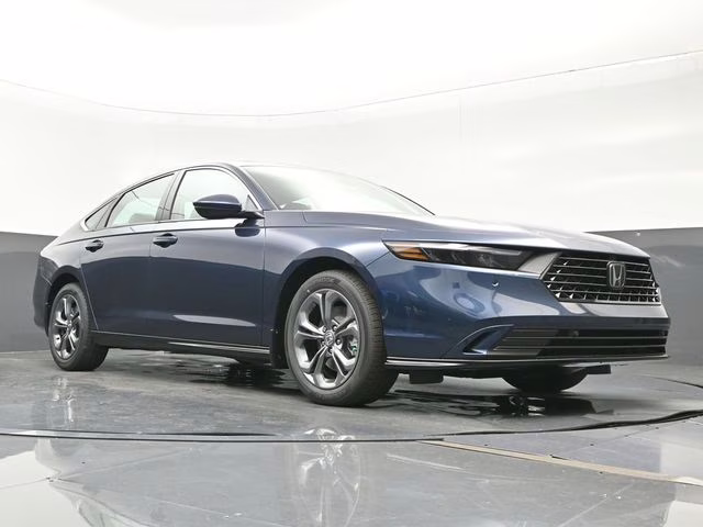 2025 Canyon River Blue Metallic Honda Accord Hybrid EX-L FWD Sedan