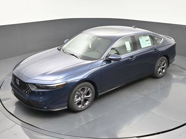 2025 Canyon River Blue Metallic Honda Accord Hybrid EX-L FWD Sedan