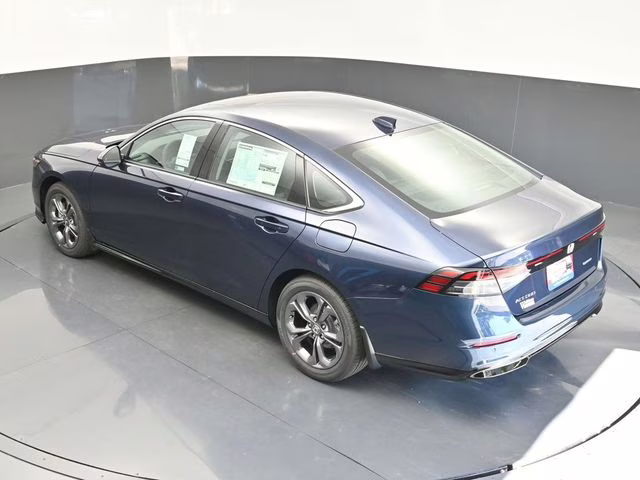 2025 Canyon River Blue Metallic Honda Accord Hybrid EX-L FWD Sedan