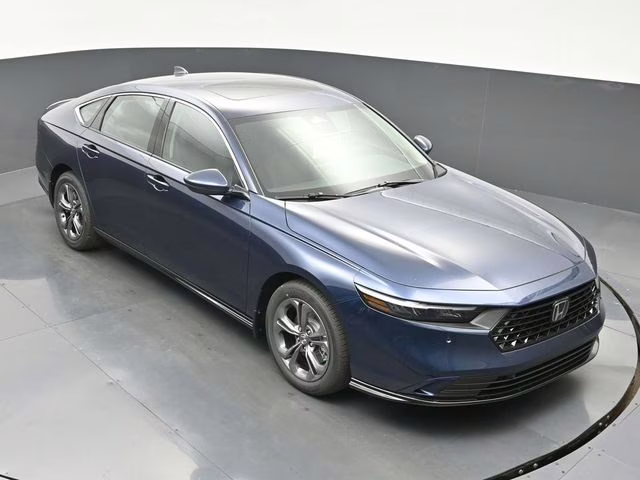 2025 Canyon River Blue Metallic Honda Accord Hybrid EX-L FWD Sedan