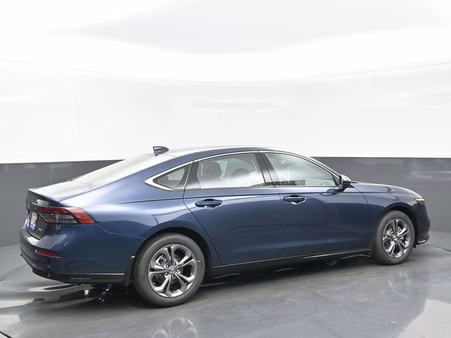 2025 Canyon River Blue Metallic Honda Accord Hybrid EX-L FWD Sedan