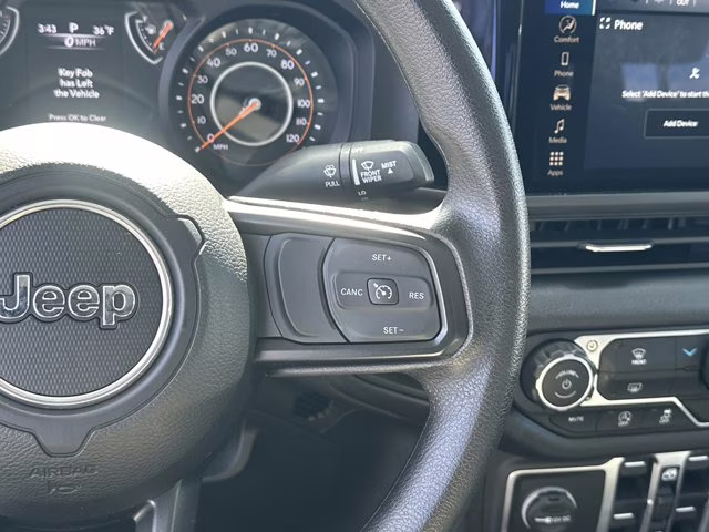 2025 Bright White Clearcoat Jeep Gladiator Nighthawk 4X4 Truck