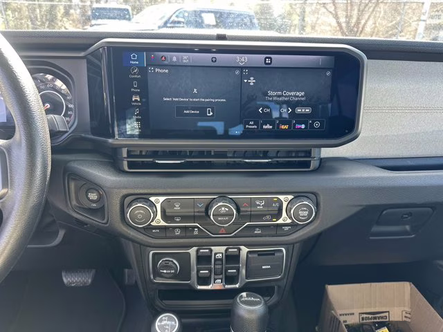 2025 Bright White Clearcoat Jeep Gladiator Nighthawk 4X4 Truck