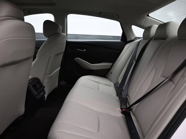 2025 Platinum White Pearl Honda Accord Hybrid Touring FWD Sedan