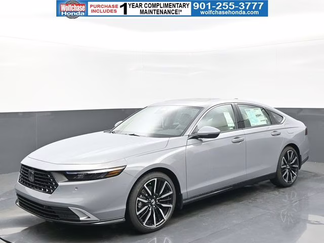 2025 Urban Gray Pearl Honda Accord Hybrid Touring FWD Sedan