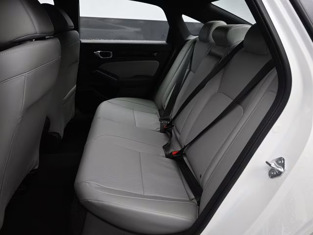 2026 Platinum White Pearl Honda Civic Hybrid Sport Touring FWD Sedan