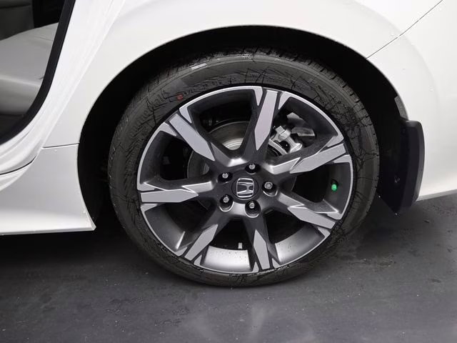 2026 Platinum White Pearl Honda Civic Hybrid Sport Touring FWD Sedan
