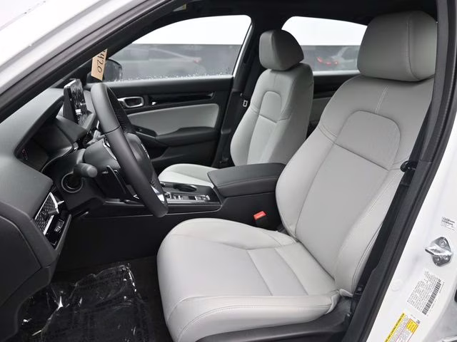 2026 Platinum White Pearl Honda Civic Hybrid Sport Touring FWD Sedan