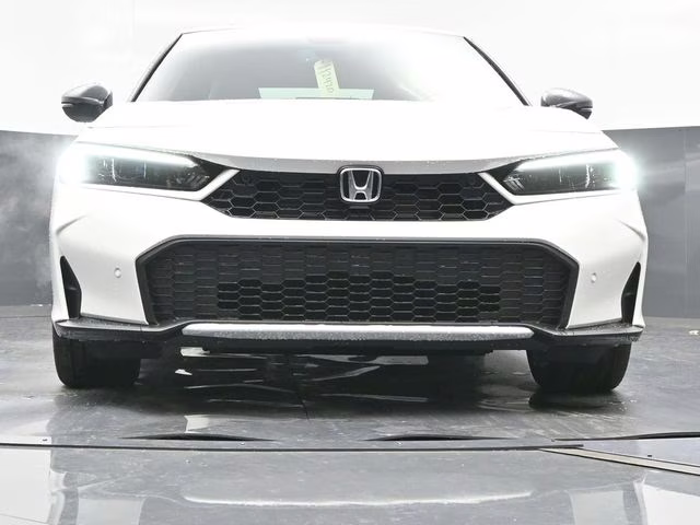 2026 Platinum White Pearl Honda Civic Hybrid Sport Touring FWD Sedan